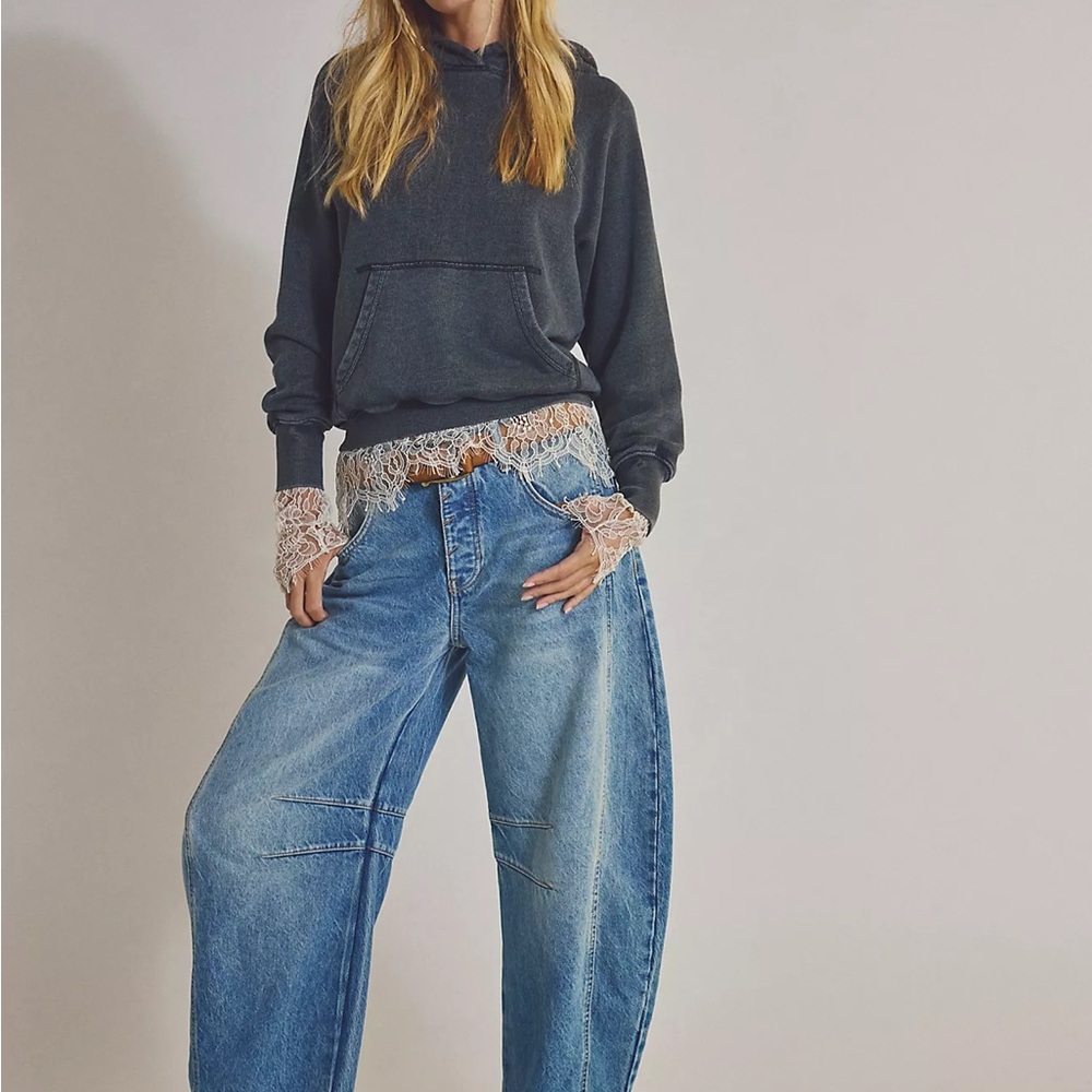 free people barrel jeans